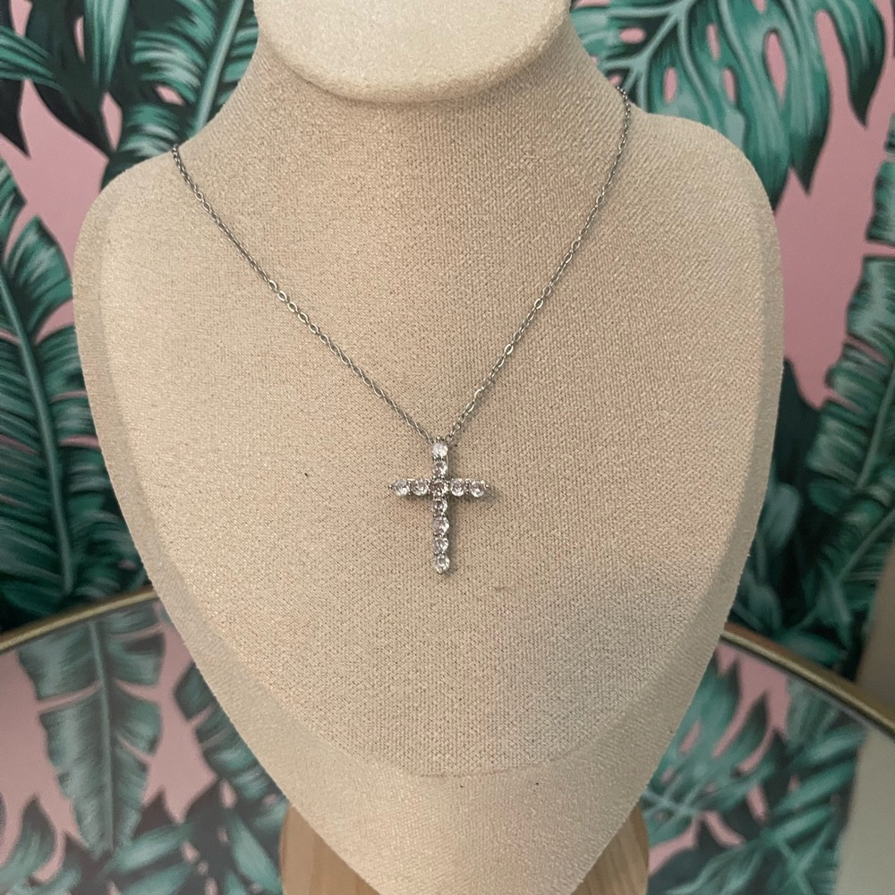 Cross Necklaces CZs